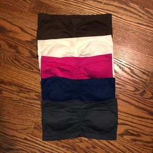 Anemone Strapless Bralettes (Pack of 5)